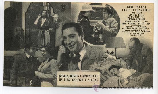 Cine: AMOR SOBRE RUEDAS, con Pepe Blanco - Foto 2