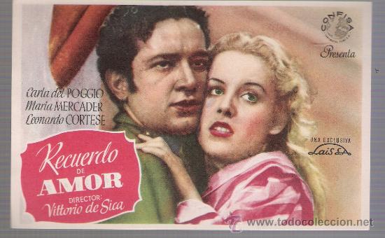 Cine: Recuerdo de Amor. Sencillo de Confisa.  &iexcl;IMPECABLE! - Foto 1