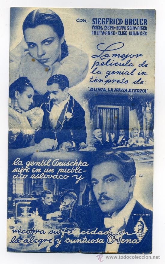 Cine: ANUSCHKA, con Hilda Krahl. - Foto 2