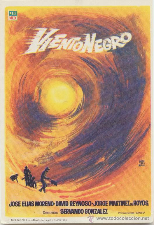 Cine: Viento negro. Sencillo de Pelimex.  &iexcl;IMPECABLE! - Foto 1