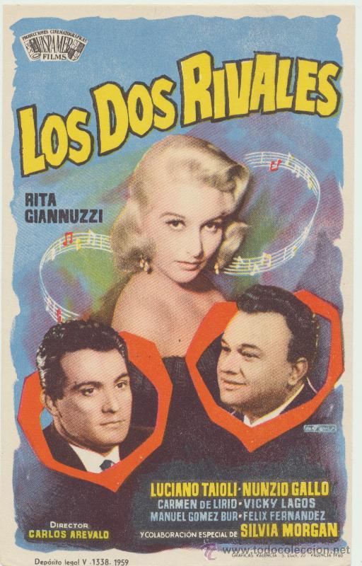 Cine: Los dos rivales. Sencillo de Hispamer Films. - Foto 1