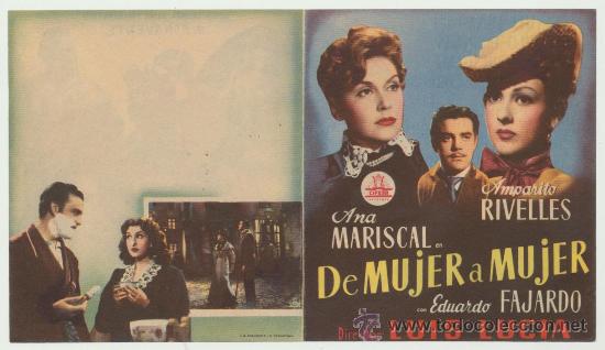 Cine: De mujer a Mujer. Doble de Cifesa. &iexcl;IMPECABLE! - Foto 1