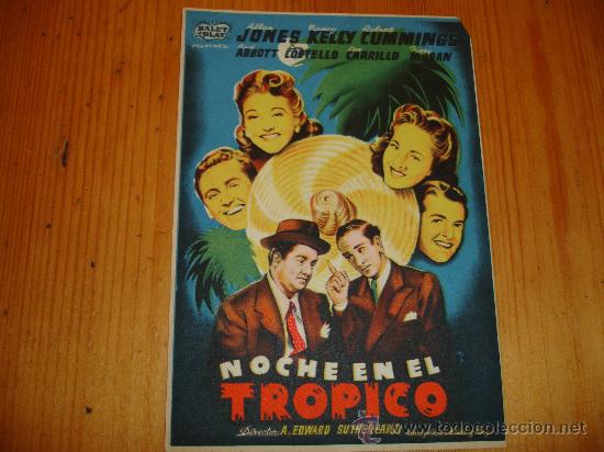 Cine: NOCHE EN EL TROPICO -1947 - Foto 1