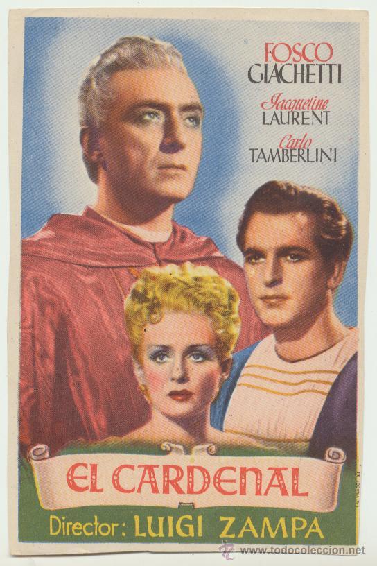 Cine: El Cardenal. Programa sencillo. - Foto 1