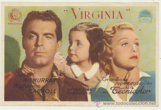 Cine: Virginia. Sencillo de Paramount. - Foto 1