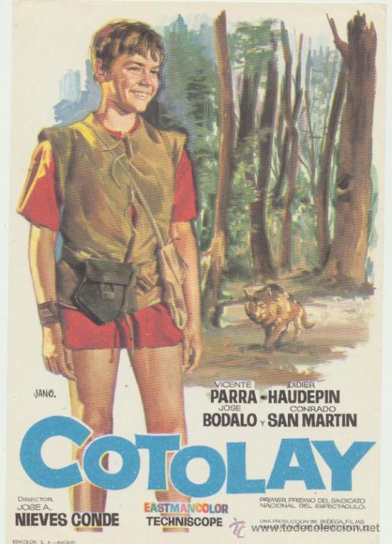 Cine: Cotolay. Sencillo de Suevia Films. - Foto 1