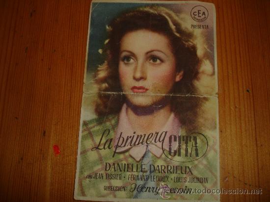 Cine: LA PRIMERA CITA. DANIELLE DARRIEUX - Foto 1