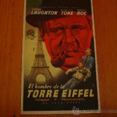Cine: EL HOMBRE DE LA TORRE EIFFEL - CHARLES LAUGHTON - FRANCHOT TONE -CINE MAIQUEZ CARTAGENA