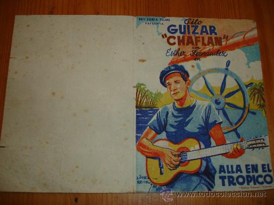 Cine: ALLA EN EL TROPICO, CON TITO GUIZAR - Foto 1