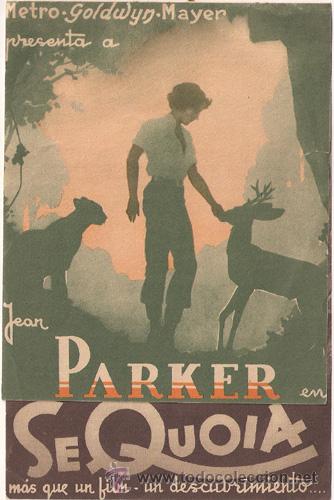 Cine: PTCC 413 SEQUOIA PROGRAMA DOBLE MGM JEAN PARKER - Foto 1