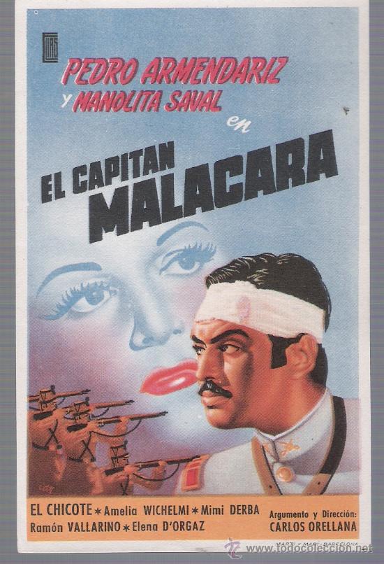 Cine: El Capit&aacute;n Malacara. Sencillo de El&iacute;as.  &iexcl;IMPECABLE! - Foto 1