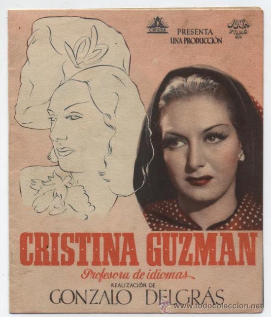 Cine: Cristina guzm&aacute;n. Doble de Cifesa.. - Foto 1