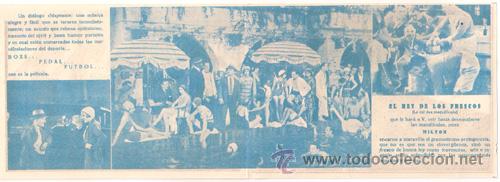 Cine: PTCC 307 EL REY DE LOS FRESCOS PROGRAMA DOBLE GEORGES MILTON HELENE ROBERT - Foto 2