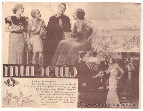 Cine: PTCC 313 MIA SERAS PROGRAMA DOBLE UNIVERSAL CHESTER MORRIS MAE CLARKE - Foto 2