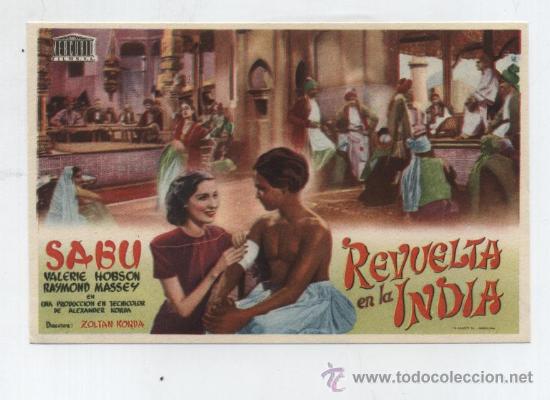 Cine: Revuelta en la India. Sencillo de Mercurio.  . &iexcl;IMPECABLE! - Foto 1