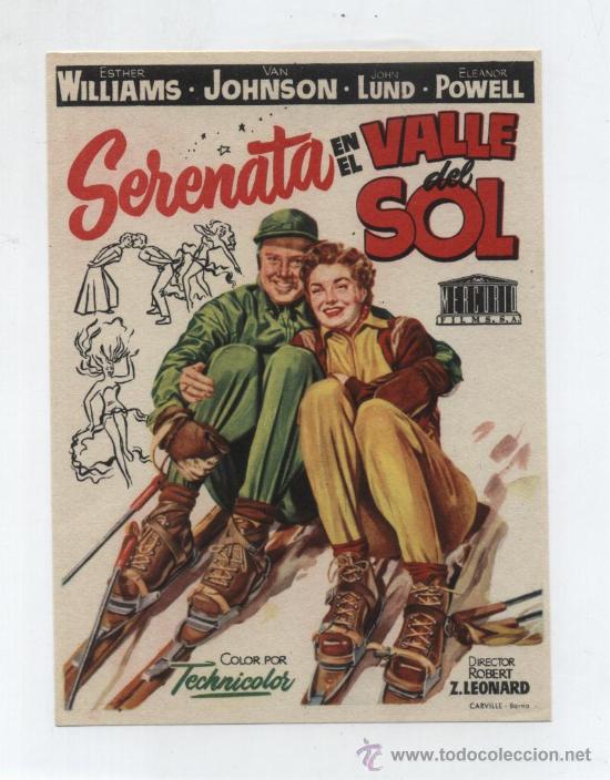 Cine: Serenata en el Valle del Sol. Sencillo de Mercurio. - Foto 1
