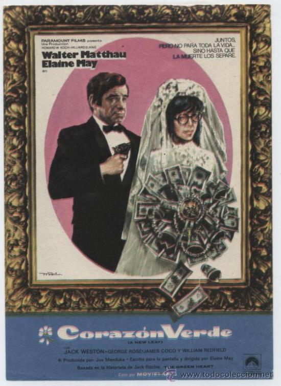 Cine: Coraz&oacute;n verde. Sencillo de Paramount. - Foto 1
