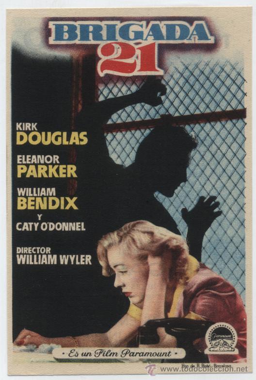 Cine: Brigada 21. Sencillo de Paramount. Teatro Regio - Yecla.  &iexcl;IMPECABLE! - Foto 1