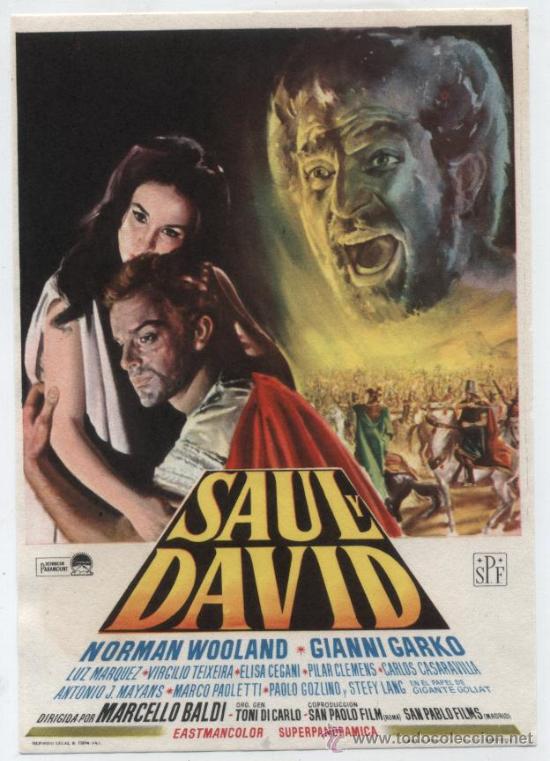 Cine: Saul y David. Sencillo de Paramount.  &iexcl;IMPECABLE! - Foto 1