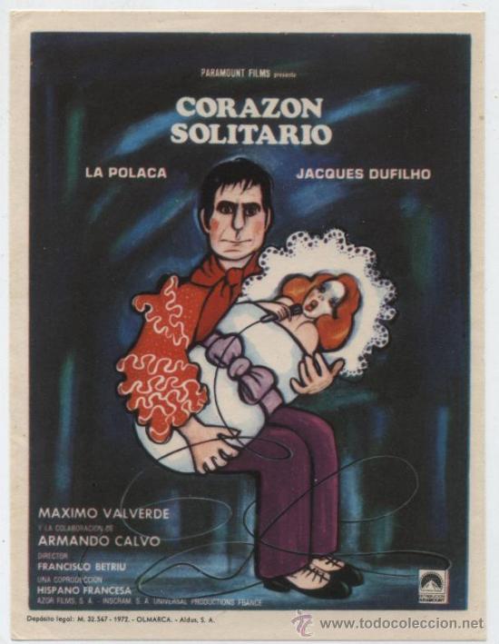 Cine: Coraz&oacute;n solitario. Sencillo de Paramount. - Foto 1