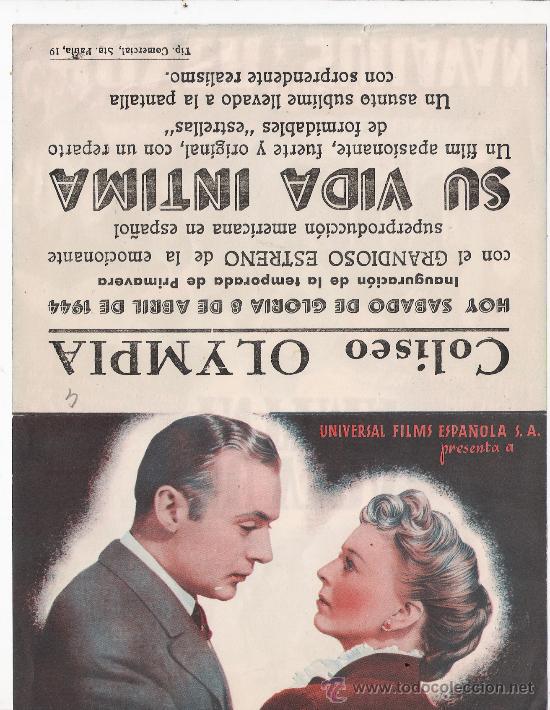 Cine: su vida intima.. - Foto 1