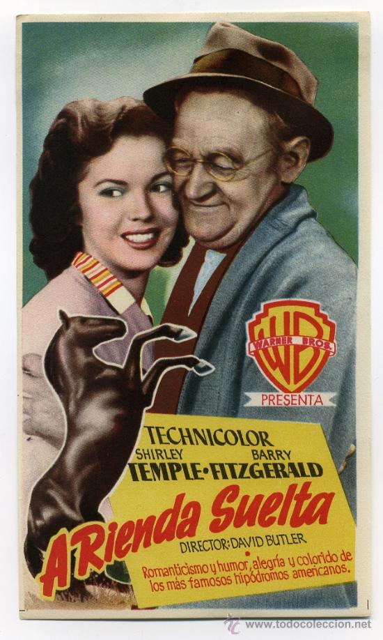 Cine: A RIENDA SUELTA, con Shirley Temple. - Foto 1