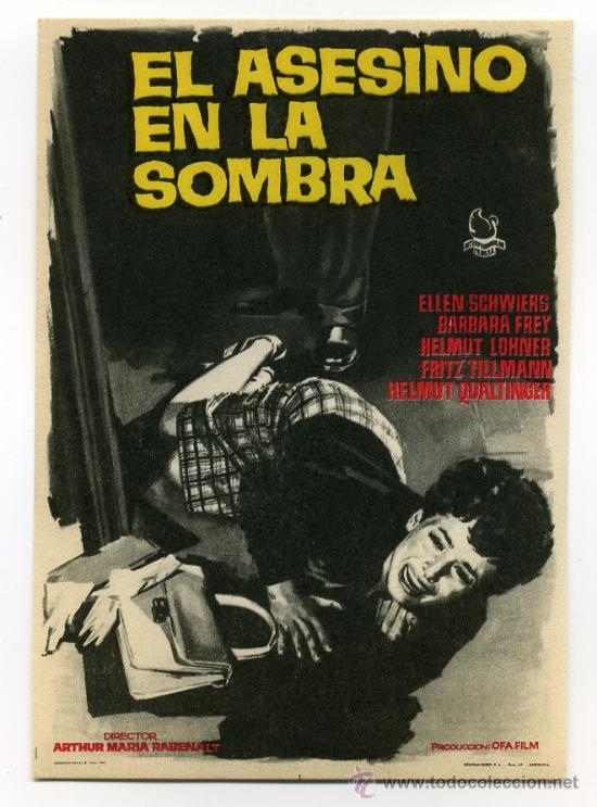 Cine: EL ASESINO EN LA SOMBRA, con Barbara Frey. - Foto 1