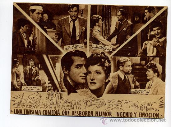 Cine: EL ASUNTO DEL DIA, con Cary Grant. - Foto 2