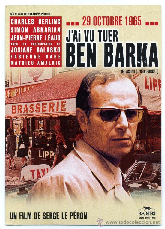 Kino: J'AI VU TUER BEN BARKA, de Serge Le Peron.