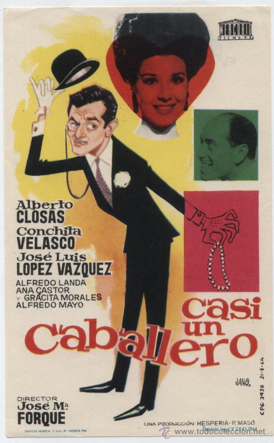 Cine: Caasi un Caballero. Sencillo de Mercurio. &iexcl;IMPECABLE! - Foto 1