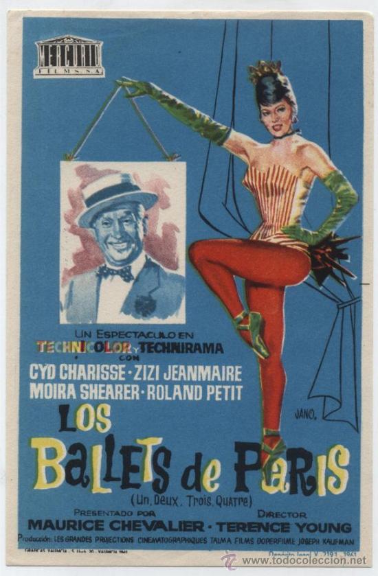 Cine: Los Ballets de Paris. Sencillo de Mercurio. - Foto 1