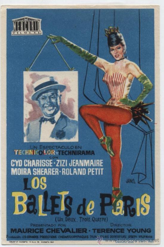 Cine: Los Ballets de Paris. Sencillo de Mercurio. - Foto 1