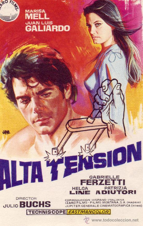 Cinema: ALTA TENSION. JUAN LUIS GALIARDO.MAS COLECCIONISMO EN RASTRILLOPORTOBELLO