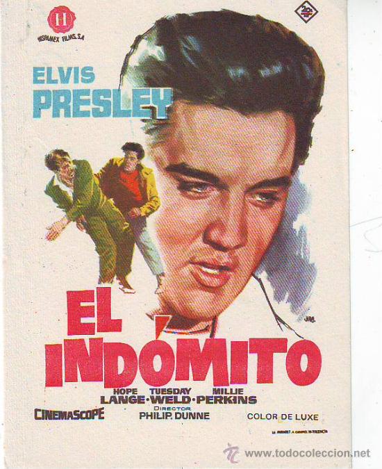 Cine: el indomito - elvis presley - Foto 1