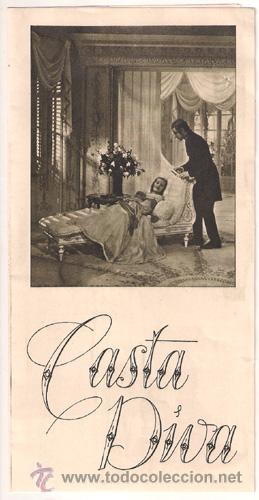 Cine: PTCC 322 CASTA DIVA PROGRAMA DOBLE U FILMS MARTHA EGGERTH PHILLIPIS HOLMES - Foto 1
