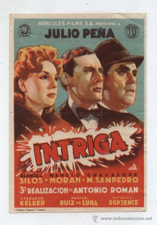 Cine: Intriga. Sencillo de H&eacute;rcules Films. - Foto 1