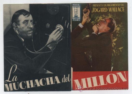 Cine: La muchacha del mill&oacute;n. Doble de Proa films. - Foto 1