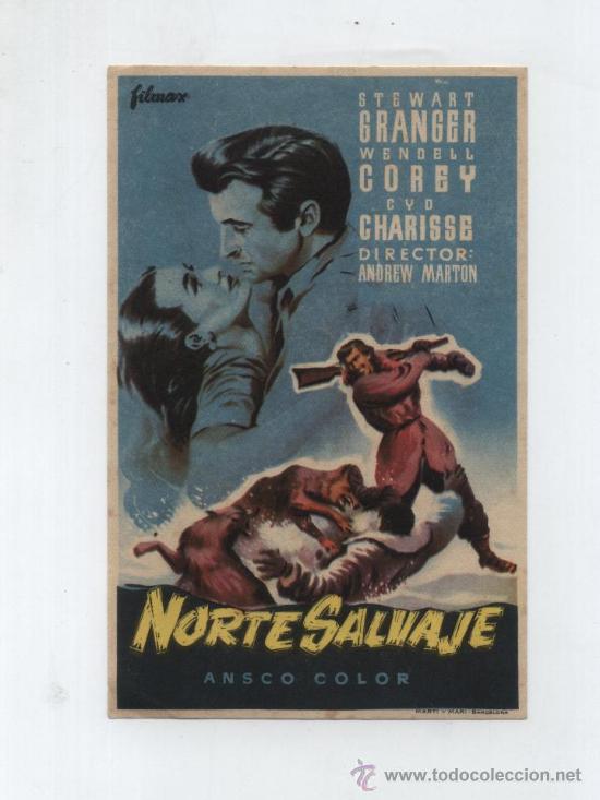 Cine: Norte Salvaje. Sencillo de filmax. - Foto 1