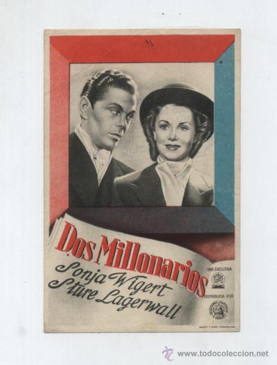 Cine: Dos millonarios. Sencillo de Capitolio. - Foto 1