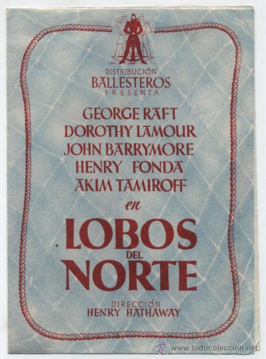 Cine: Lobos del Norte. Doble de Ballesteros. - Foto 1