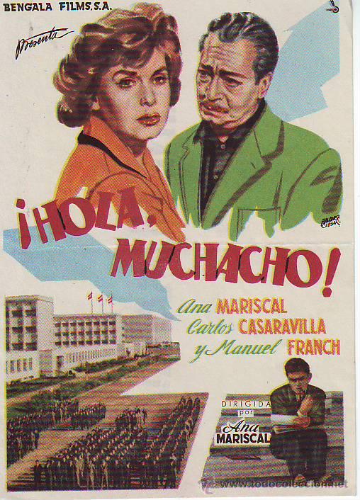 Cine: hola muchacho - ana mariscal - Foto 1