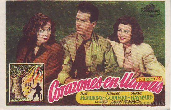 Cine: corazones en llamas - Foto 1