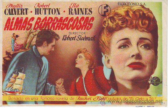 Cine: almas borrascosas - Foto 1