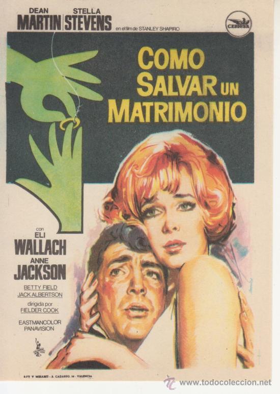 Cine: COMO SALVAR UN MATRIMONIO - Foto 1