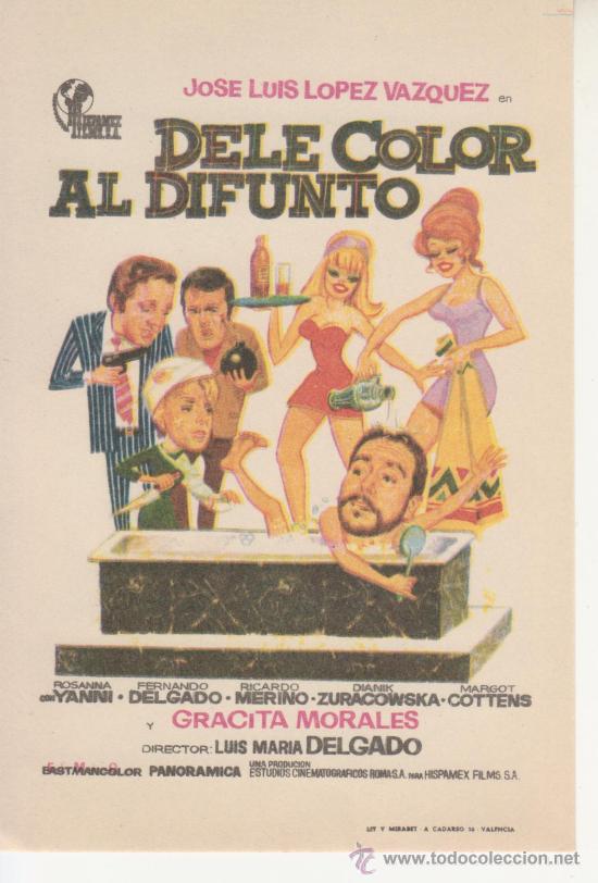 Cine: DELE COLOR AL DIFUNTO - Foto 1