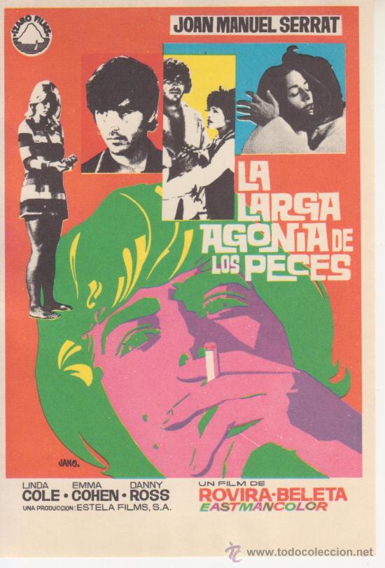 Cine: LA LARGA AGONIA DE LOS PECES JOAN MANUEL SERRAT - Foto 1