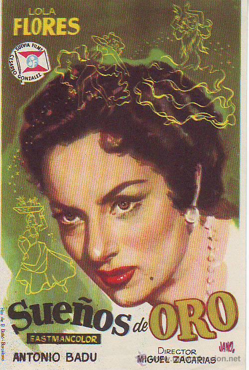 Cine: sue&ntilde;os de oro - lola flores - Foto 1
