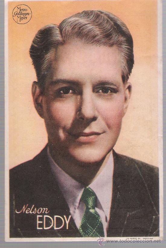 Cine: Nelson Eddy. Sencillo de MGM. Obsequio de Dentichlor. - Foto 1