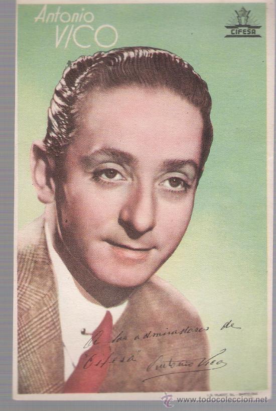 Cine: Antonio Vico.Sencillo de Cifesa. - Foto 1