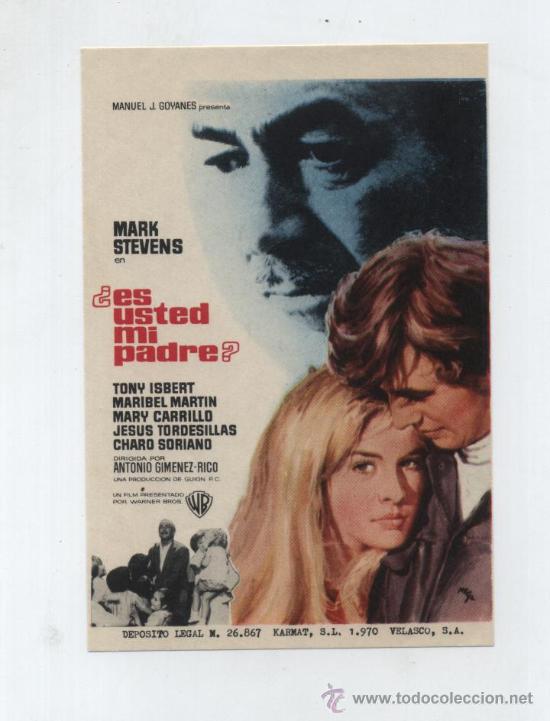 Cine: &iquest;Es usted mi padre? Programa sencillo. - Foto 1